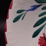 Large earthenware bowl of Moulin-des-Loups - Floral decoration - Around 1960