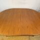 Mid-Century Retro Vintage Teak Oval Extending Dining Table by G Plan Fresco