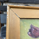 Large flowery painting