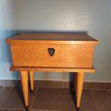 Scandinavian bedside table