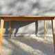 Compass foot table with potential 130x90