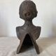Cast iron bust door stop or bookend