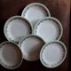 Lot de 6 assiettes dessert  R T M Paris