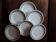 Lot de 6 assiettes dessert  R T M Paris
