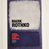 Affiche d'Exposition Mark ROTHKO