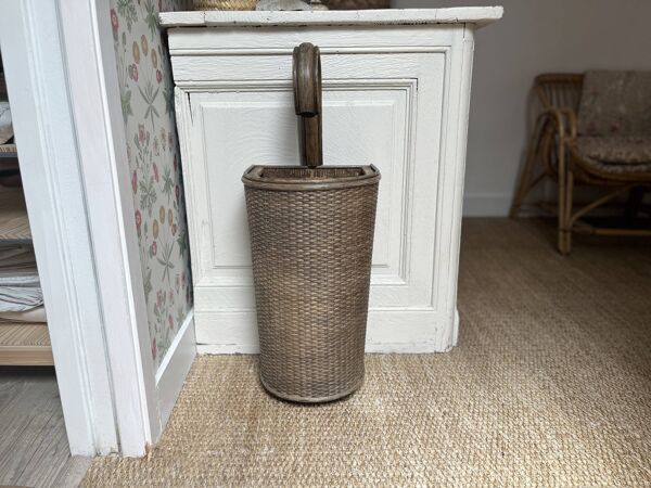 Porte - parapluies en osier