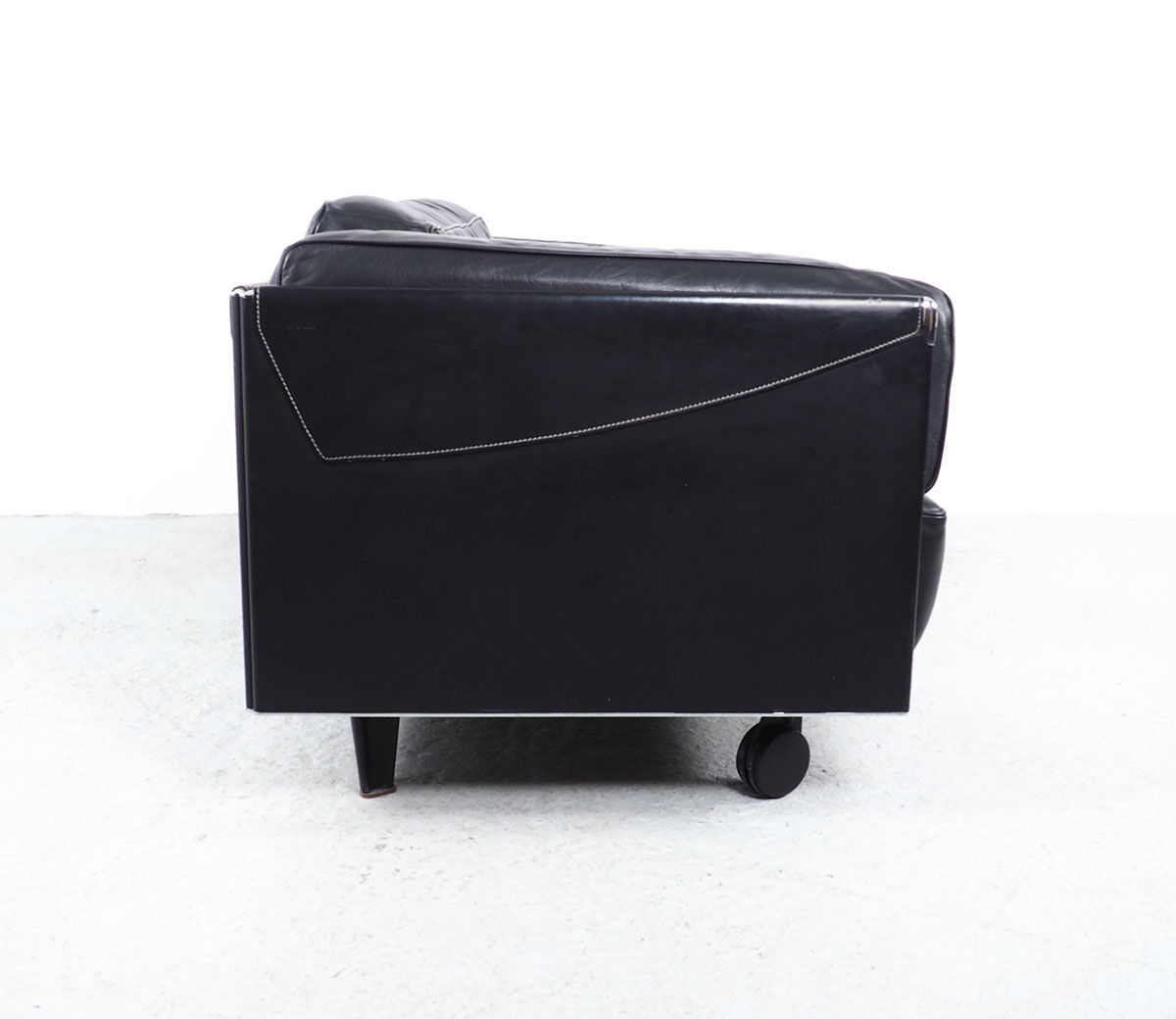 Twice 2.5-Seater Leather Sofa by Pierluigi Cerri for Poltrona Frau, 1990s
