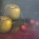 Peinture anglaise, nature morte, fruits