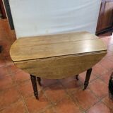 6-foot round table with elongations