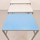 Vintage Mimi Nesting Tables in Metal and Teak by Formica, 1960s, Set of 3