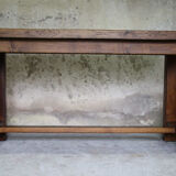 Oak farmhouse table