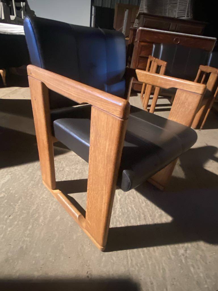 Set of 5 vintage Dialogo chairs by Afra and Tobia Scarpa for B&B Italia.