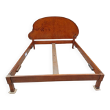 Art Nouveau style bed - rosewood and marquetry