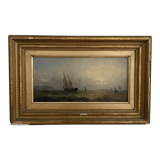 Marine painting signed Adolphus Knell