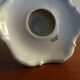 Pair of Limoges porcelain candle holders