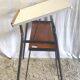 Desk, drawing table in wood and metal – 60s/70s