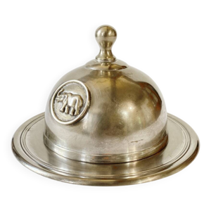 Beurrier cloche en métal