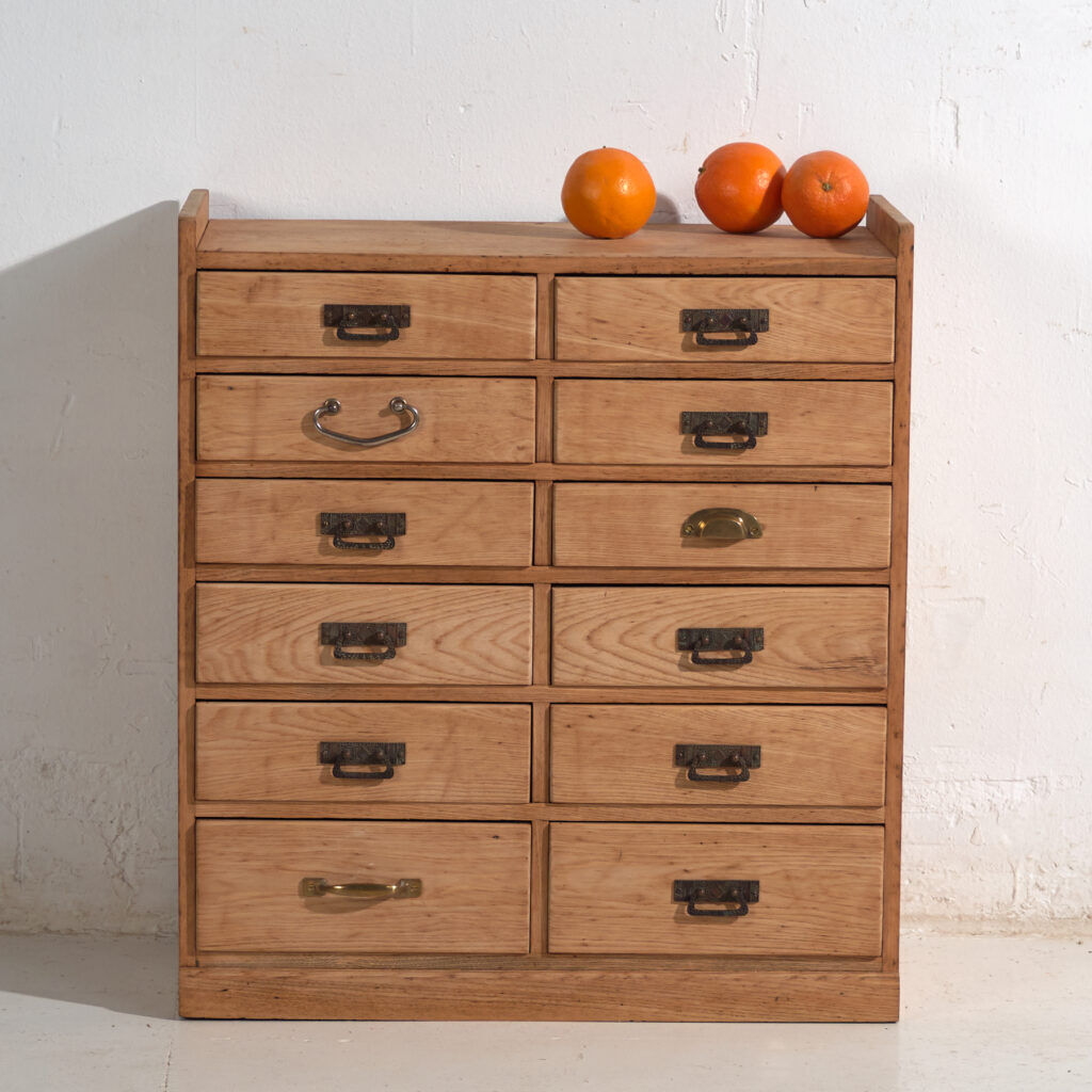 Antique Japanese multi-drawer furniture (Hikidashi-Dansu) – Taishō / Shōwa period – circa 1920-1940