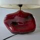 Ceramic lamp shape lens, Idlas, 70s
