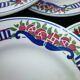 Set of 6 dessert plates Orchies Moulin des Loups Art Deco style