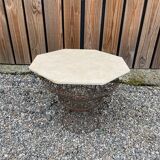 Table/planter wire table