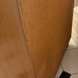 Vintage shoe cabinet with splayed legs