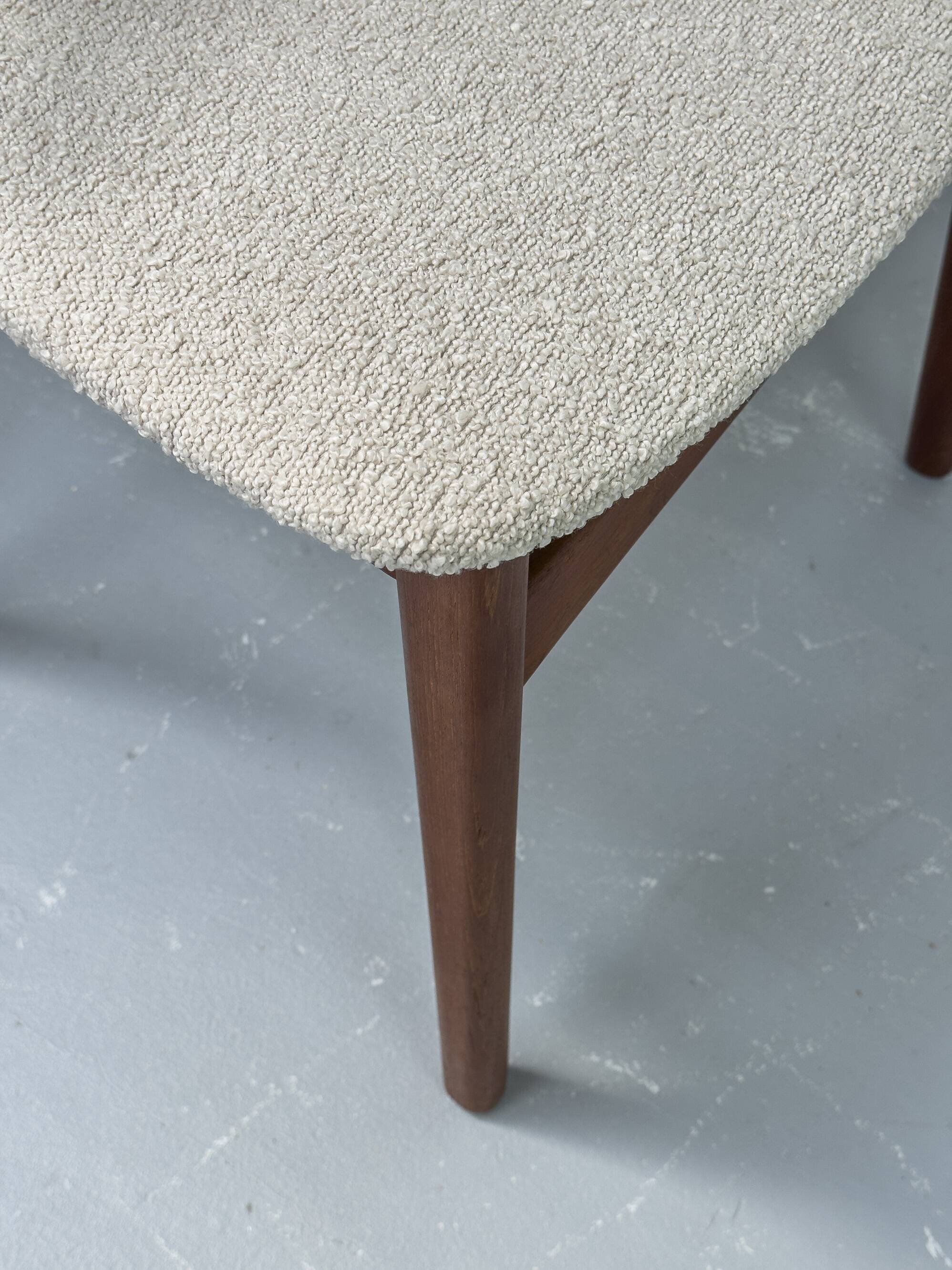 Teak Dining Chair by Henning Kjaernulf for Bruno Hansen, 1960s