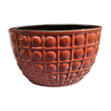Modernist pottery cache in emailed earthenware