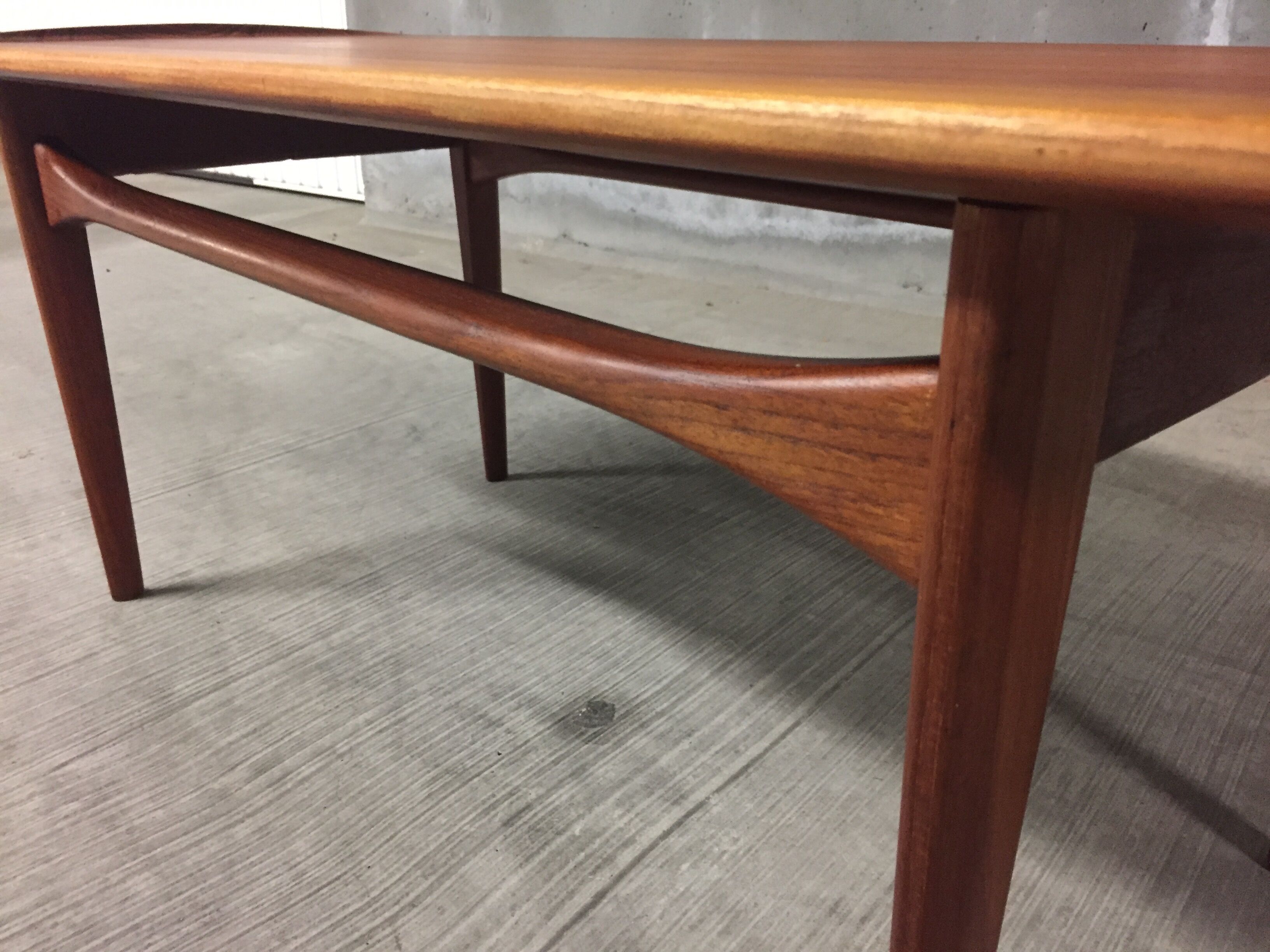Scandinavian teak coffee table Kindt-Larsen - 1950 s