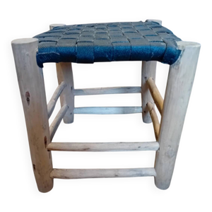 Tabouret en bois de citronnier