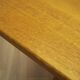 Solid oak dining table, Danish design, 1960s
