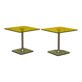 Draenert allegro 1011 glass side tables – set of 2  (price is for one )