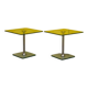 Draenert allegro 1011 glass side tables – set of 2  (price is for one )