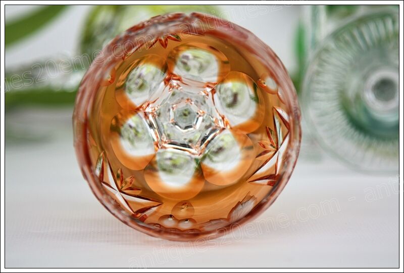 Series 6 of the Rhine wine glass or Roemer Nachtmann Crystal model Traube