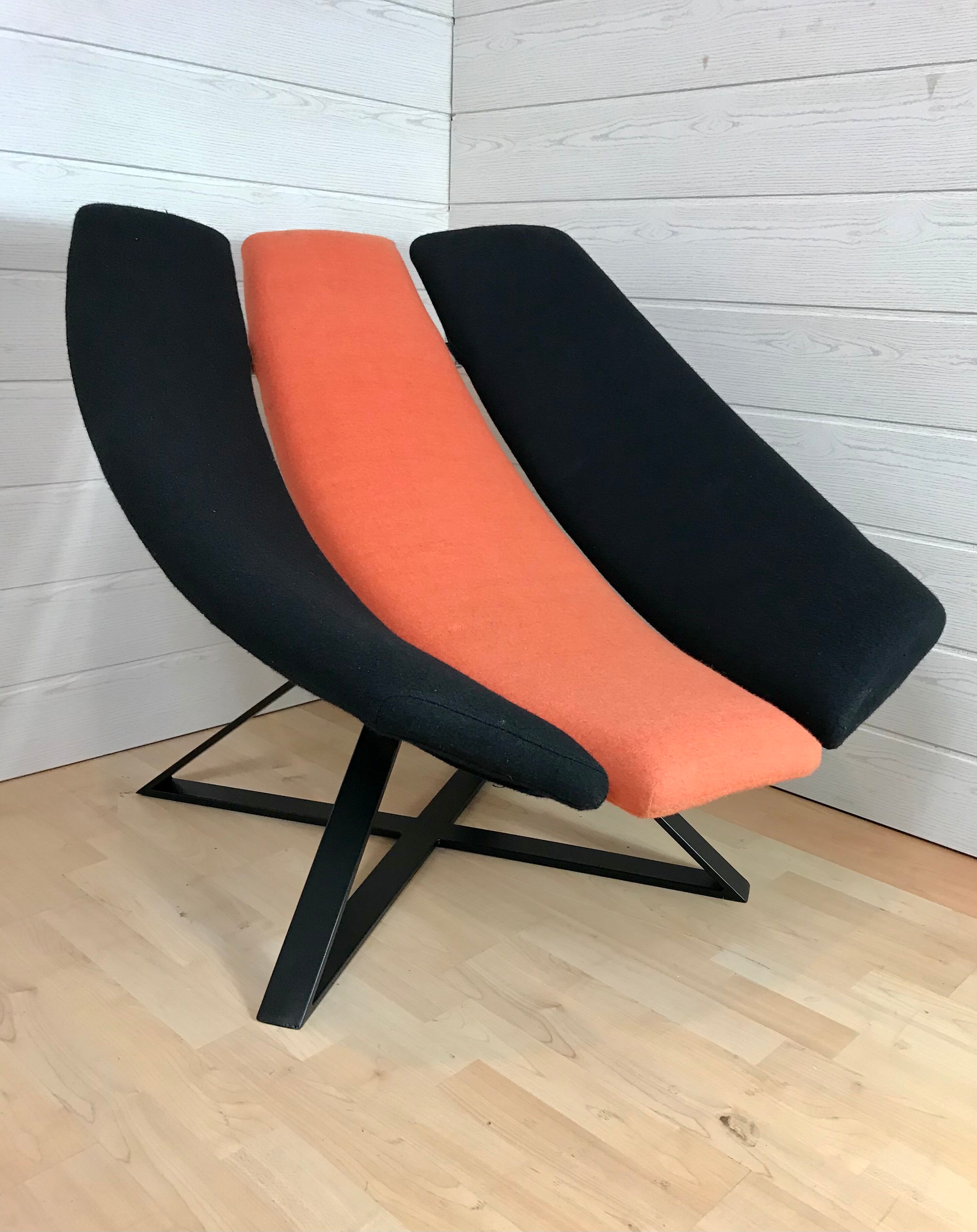 Fauteuil design des années 70