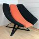 Fauteuil design des années 70