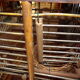 Ancient wooden birdcage