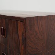 Rosewood chest of drawers, Danish design, 1960s, made by Hjørnebo