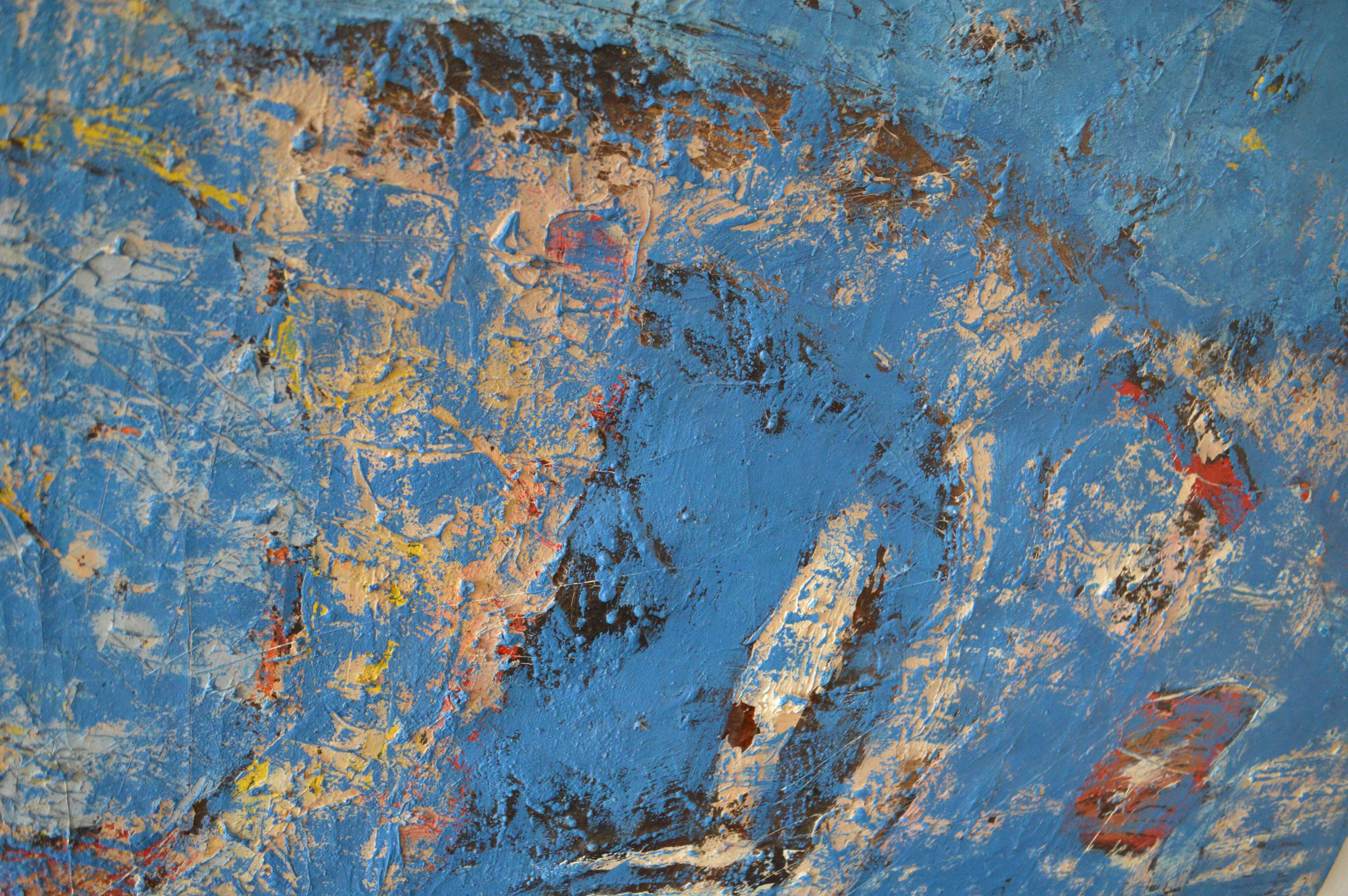 Russian contemporary post modern abstract painting