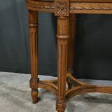 Walnut Piano Bench, Louis XVI Style – Late 19th Century