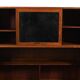 Rare Danish Bar Cabinet with Leather Parts 1960s