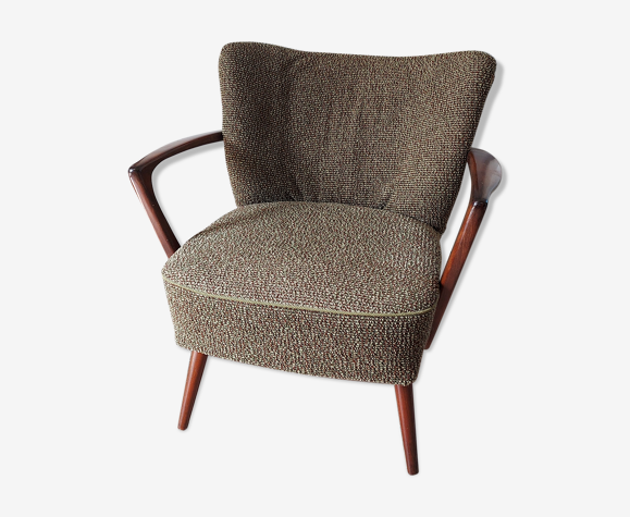 Fauteuil cocktail scandinave en laine