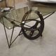Industrial design coffee table