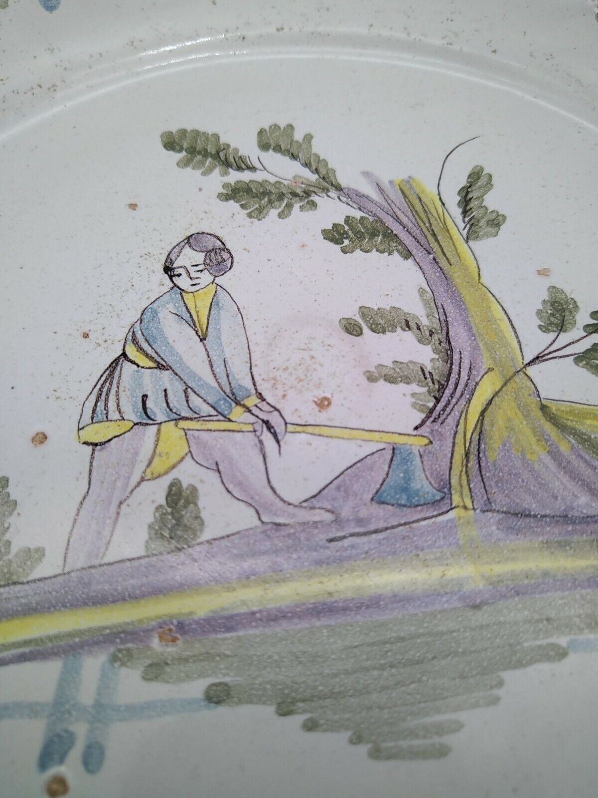 Plate eighteenth century