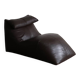 Le bambole chaise longue in brown leather By Mario Bellini for B&B Italia,