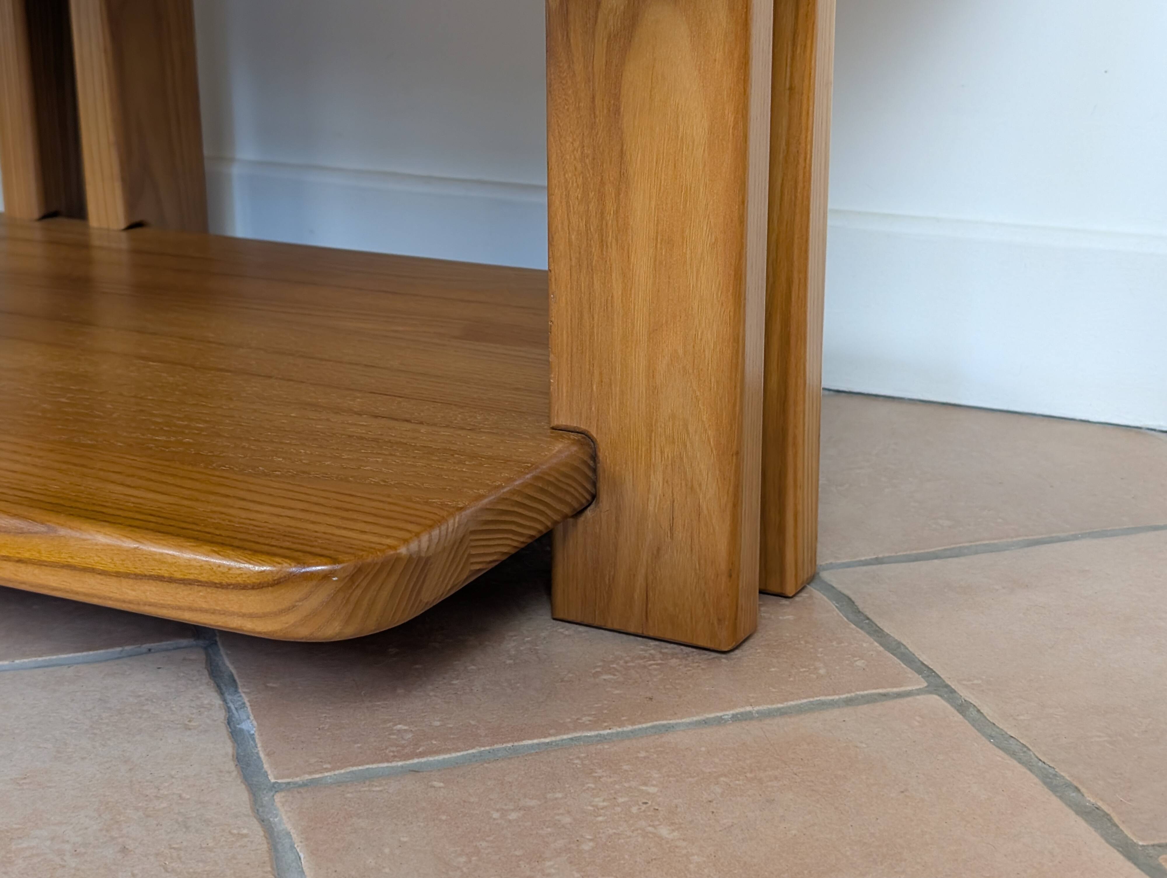 Table basse en orme 80'