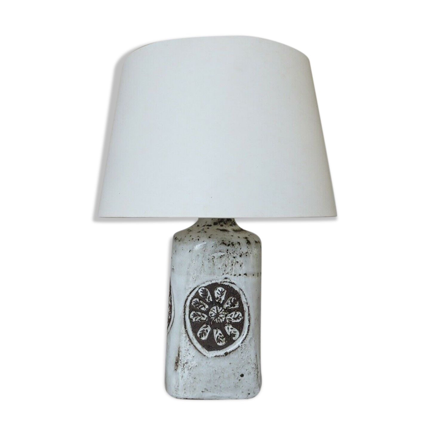 Ceramic lamp by Albert Thiry 60s signed