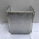 Former mirror triptych barbier contour metal chromé - vintage chain 24x30cm