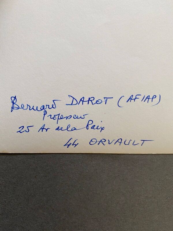 Photo argentique Bernard Darot XXe Les Mélèzes