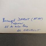 Silver photo Bernard Darot 20th Les Mélèzes